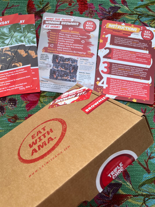 GLUTEN FREE MARSHMALLOW - Bake Your Own Brownie KIT (free delivery)