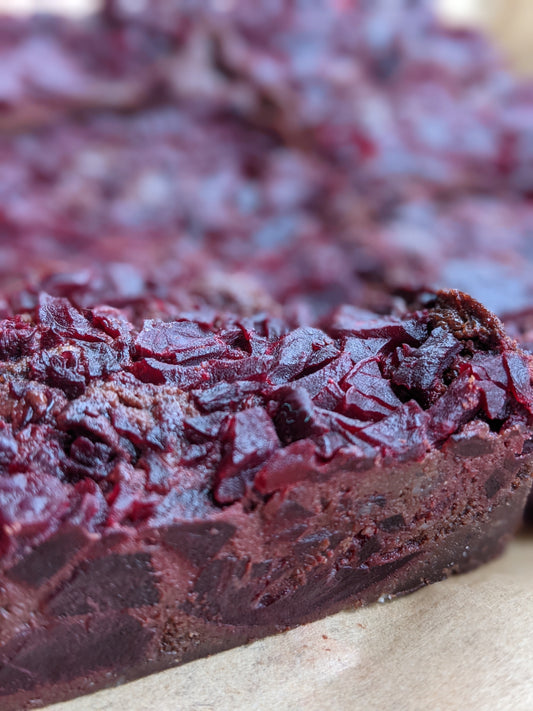 VEGAN BEETROOT BROWNIES (free shipping)